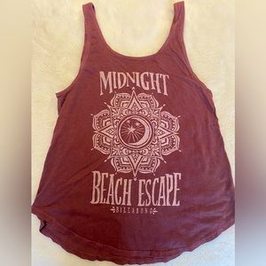 Billabong Women’s Tank Top “Midnight Escape”-Size SMALL Excellent Condition
